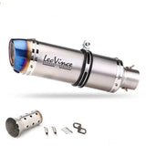 51mm Motorcycle Exhaust Muffler Pipe Slip-On Muffler Silencer with DB Killer