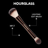 Brand New Hourglass Veil Powder Brush Double Ended Makeup Brushes UK STOCK