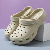 UK Crocs Style Classic Clogs Lightweight Slip-On Beach Sandals Hot Seller UK