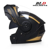 Flip up Motorcycle Helmet Double Lens Full Face Helmet High Quality UK Stock