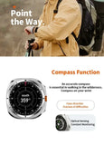 Watch 7 Ultra 47mm Smart Watch IP68 Waterproof Bluetooth GPS AMOLED SpO2