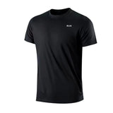 Men's Quick Dry Gym Running T-Shirt Moisture Wicking Short Sleeve Sports Shirt