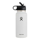 Hydro Flask 32oz Water Bottle Wide Mouth Flex Cap Insulated Stainless Steel UK