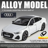 1:18 Audi RS7 Sport Diecast Model Car with Remote Key Toy Kids Adults New