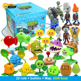 Plants VS Zombies Large Toy Action Figure PVZ Model figurine Kids Board Game