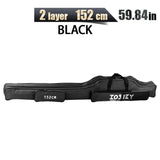 Fishing Rod Bag Carrier Storage Case Fish Pole Portable Foldable 122/152/182cm