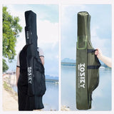 Fishing Rod Bag Carrier Storage Case Fish Pole Portable Foldable 122/152/182cm