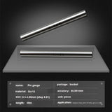101pcs step 0.01mm Precision Steel Pin Gauge 1.00-2.00mm 0.5-1mm Smooth Plug