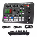 Microphone Set Home Studio Recording Kit Podcast Music Mixer Equipment Condenser