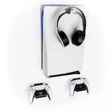 PS5 Wall Mount Stand & Controller Holders for PS5 & PS5 Slim UK
