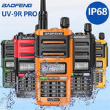 Baofeng UV-9R PRO WATERPROOF UHF VHF Dual Band Ham Two-way Radio Walkie Talkie