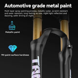 Bike Fork Rebound Adjustable MTB Air Front Suspension 26/27.5/29 Inch 120Mm