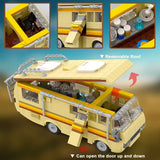 Breaking Bad RV Model Building Blocks Camper Van Collectible Vehicle Car Toy Set
