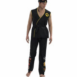The Karate Kid Daniel LaRusso Cosplay Costume Karate Kid Adult Uniform Outfit UK