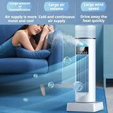 Tower Fan Air Cooling Bladeless Fan 6 Speeds Timer Remote Control