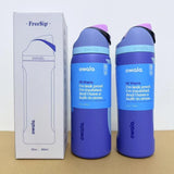 Owala Freesip Water Bottle Stainless Steel 24oz 32oz Multicolor Blue Bow Bottle