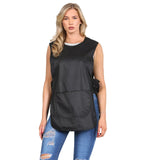 Ladies Plain Tabard Apron Pinafore Overall Kitchen Cleaning With Pocket