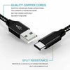 HeavyDuty USB to Type C Charging Cable Fast Phone Charger Long 100cm 1m UK SHIP