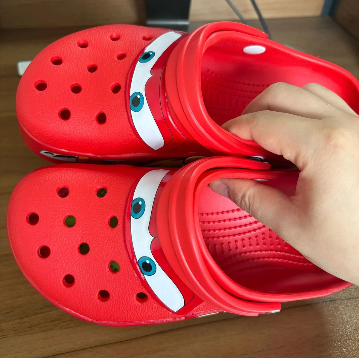 Crocs Lightning McQueen Cars ALL ADULT SIZES TikTok Trending