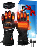 Rechargeable 6000mAh Battery Electric Heated Gloves Motorcycle Waterproof