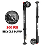 300psi MTB Bike Suspension Pump High Pressure Bicycle Air Fork Shock Black