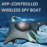 6Ch RC Submarine with Camera - FPV Remote Control Boat for Kids