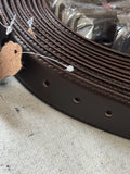 100% Genuine Pure Thick Leather High Quality Men Leather Belts 1.5 Belt Buckle