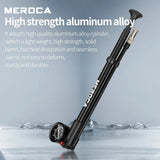 300psi MTB Bike Suspension Pump High Pressure Bicycle Air Fork Shock Black
