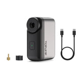 TOPUMP TB2 PRO Mini Electric Air Pump – Cordless Inflator 120 PSI with Screen