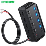Oxford Motorcycle Junction Box Motorbike 12V With Fused Power Outlets