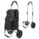 Shopping Cart Large Lightweight Folding Trolley Waterproof Bag 2 Wheel Large New