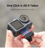 Magnetic Quick Release Mount 1/4" Adapter for DJI Osmo 360 / Action 5 Pro 4 3