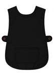 Ladies Plain Tabard Apron Pinafore Overall Kitchen Cleaning With Pocket