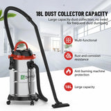 1200W Wet & Dry Vacuum Cleaner Industrial Water and Dirt 3-in-1 Blower Vac 20L