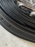 100% Genuine Pure Thick Leather High Quality Men Leather Belts 1.5 Belt Buckle