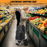 Shopping Cart Large Lightweight Folding Trolley Waterproof Bag 2 Wheel Large New