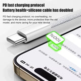 Heavy Duty USB to Type C Charging Cable Fast Phone Charger Long 25cm 1m 2m UK