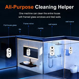 Intelligent Window Cleaning Robot Vacuum Cleaner Electric Glass Wiper Remote