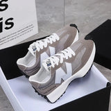 327 Men Running Shoe Casual Sneaker Low Top Trainer UK Stock