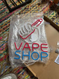 Vape Shop Neon Sign LED Retail Convenience Store Window Display