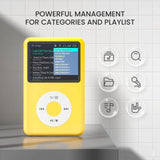 128GB iPod Classic MP3 Player - Bluetooth, HiFi, FM Radio, Video, Touch Walkman