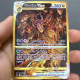 Pokémon 10000point Metal Legendary Cards VMAX Gold Card Limited for Kids Gifts**