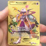 Pokémon 10000point Metal Legendary Cards VMAX Gold Card Limited for Kids Gifts**