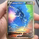 Pokémon 10000point Metal Legendary Cards VMAX Gold Card Limited for Kids Gifts**