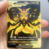 Pokémon 10000point Metal Legendary Cards VMAX Gold Card Limited for Kids Gifts**