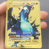 Pokémon 10000point Metal Legendary Cards VMAX Gold Card Limited for Kids Gifts**