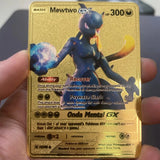 Pokémon 10000point Metal Legendary Cards VMAX Gold Card Limited for Kids Gifts**
