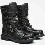 Men's Ankle Boots Start Army Military Tactical Combat Work Shoes Size