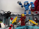 MINISO Disney Marvel Avengers Iron Man Hall of Armour Building Blocks 560 Pcs