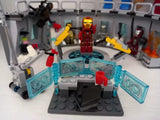MINISO Disney Marvel Avengers Iron Man Hall of Armour Building Blocks 560 Pcs